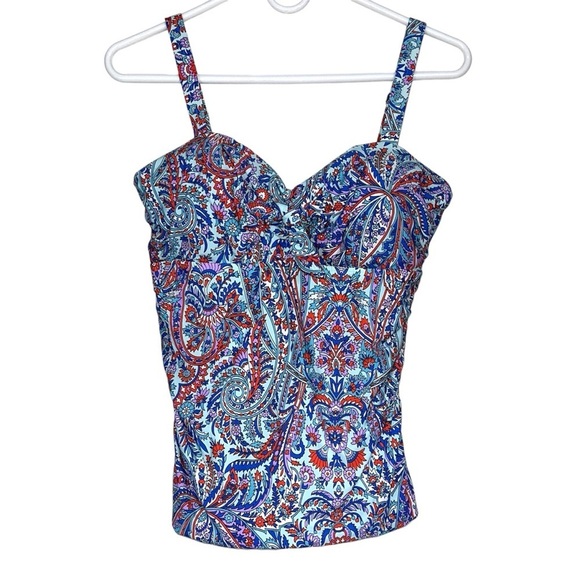 Alex Marie Other - Alex Marie Paisley Tankini Top